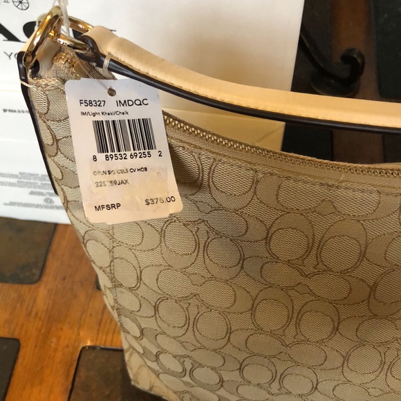 (COACH F58327) CONVERTIBLE
GOLD/LIGHT KHAKI/CHALK - Picture 7 of 9